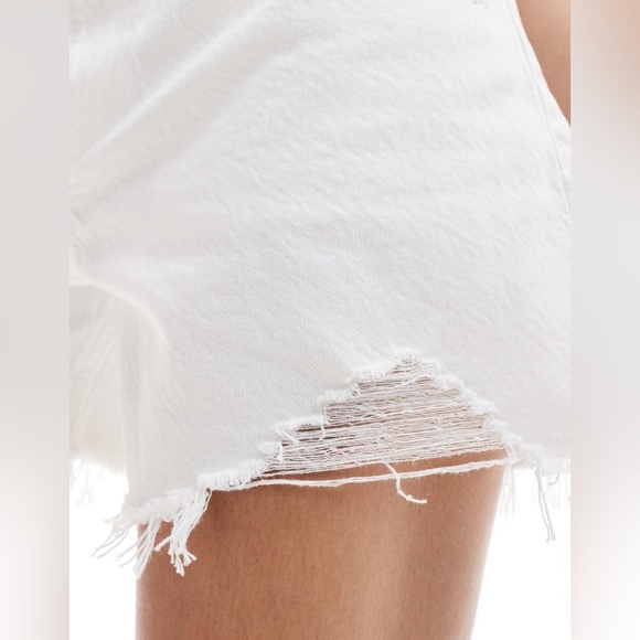 Abercrombie & Fitch The Baggy Low Rise White Size 30|10 - Picture 5 of 8